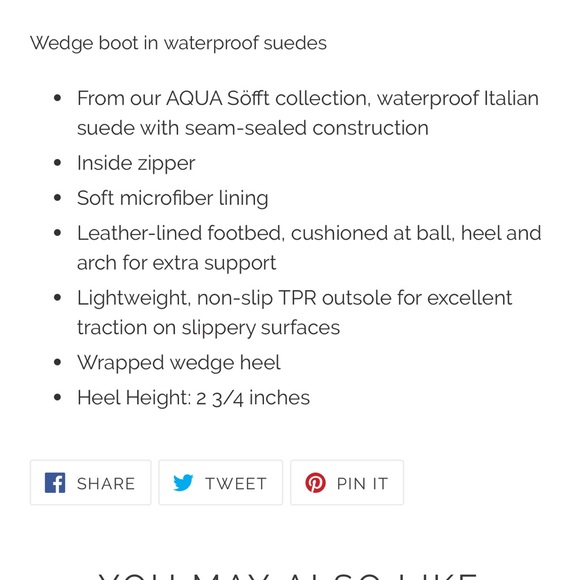 NEW $150 Sofft Shary DK Taupe Suede Wedge ankle bootie women size 9 - Picture 4 of 9